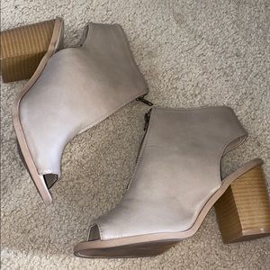 Open toe & heel booties
